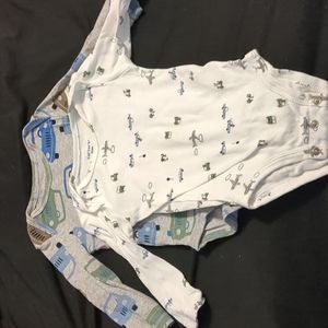 Carters long sleeve onesie bundle